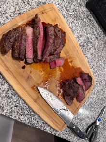 Air Fried Steaks